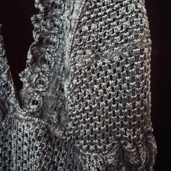 Denim Cotton Natural Halter Summer dress - Picture 8 of 9